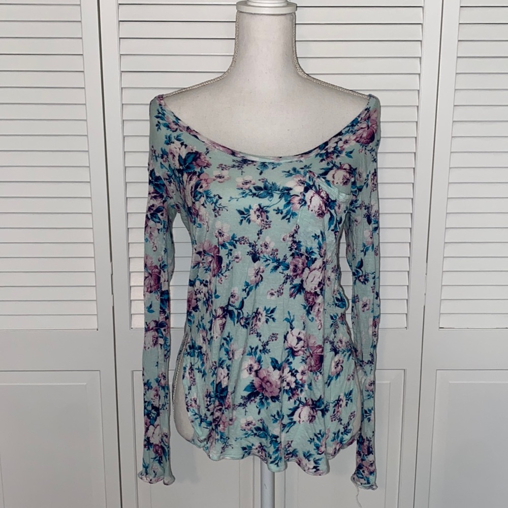 Nollie Long Sleeve Floral Shirt